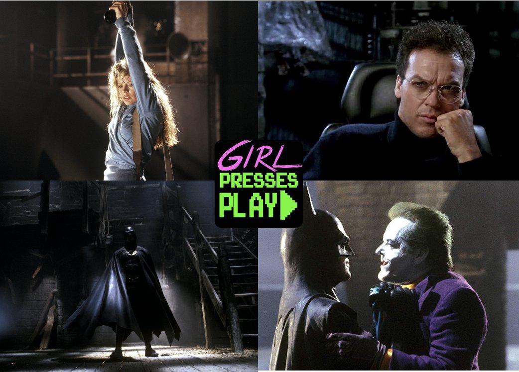 GirlPressesPlay's tweet photo. Light up the bar signal, cause we’re talking Tom Burton’s Batman in this week’s episode! And we’ve brought in filmmaker and Batman aficionado Darin Quan to talk about it with us. Listen now on all major podcast platforms!

#film #podcast #batman #batgirl #girlpressesplay https://t.co/VetFr0ldJs