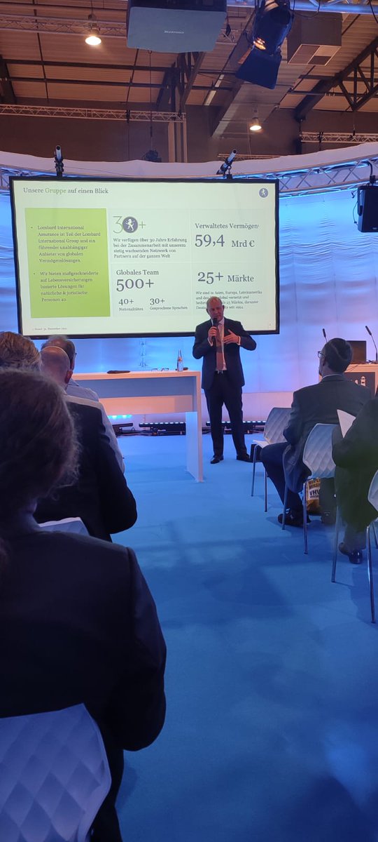 Last but not least! Das heutige Schlusswort auf dem Kongress Investment hat Gerhard Schurer von der Lombard International Group
#DKM2022
