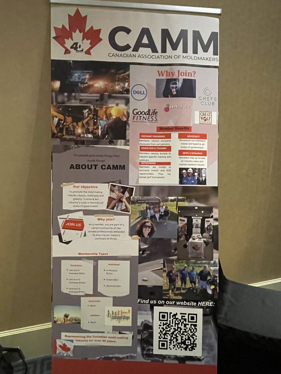 CavalierTool's tweet photo. Congrats @_investwe @AutomateCanada on a great show today: Emerging Technologies in Automation Conference & Trade Show
And that is @galbr8 on the @CMoldmakers banner - from very successful CAMM golf tournament!
#EmergingTech2022 #WindsorEssex #PowerofAutomation https://t.co/h5TKNZHRNQ