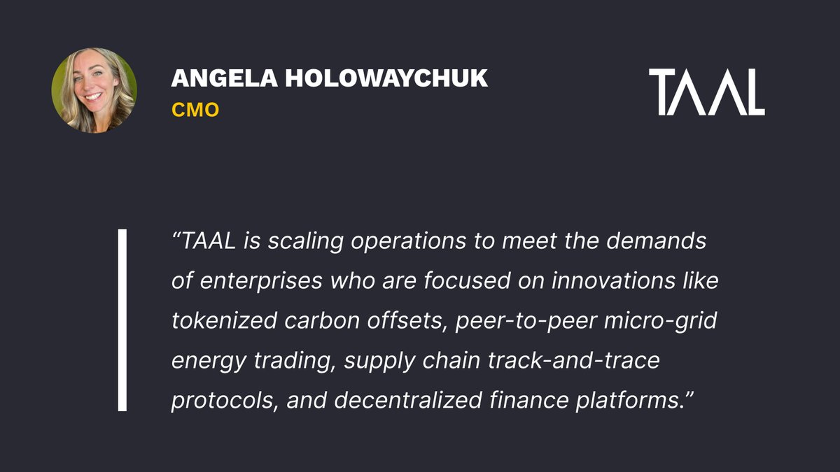 TAAL is enabling the next era of Global Data Commerce. Learn more at: hubs.la/Q01qGHmf0