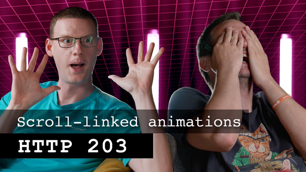 🚨 Amazing CSS additions ahead! Join @bramus and @jaffathecake as they talk scroll-linked animations, exciting and experimental CSS features, and how it can all be done JavaScript-free. 🤯 Click here, tune in → goo.gle/3N7oK6w