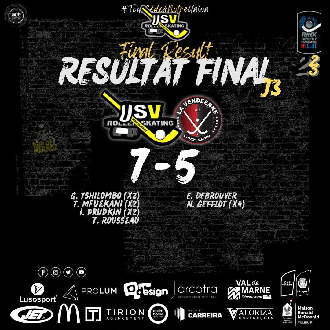 ⚫️🟡USV Rink Hockey 🟡⚫️ tweet media