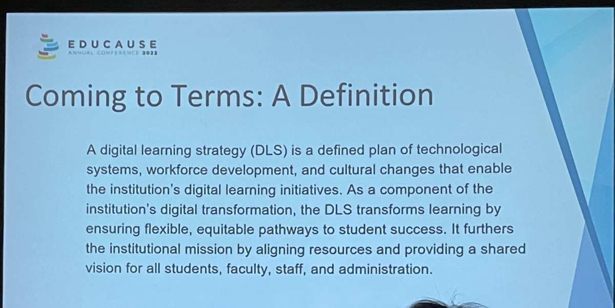 dtpetherncsu's tweet photo. #DigitalLearningStrategy #educause2022 https://t.co/VXgZKBBBQu