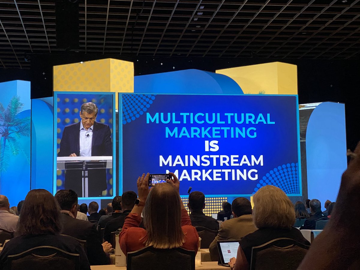 JaslynMarcal's tweet photo. “Brands who don’t change will be left in the dust, wishing they had done more sooner…” - @marcpritchard1, @ProcterGamble Chief Brand Officer, on the importance of inclusive and multicultural marketing. #anamasters https://t.co/usL7r8tPQR