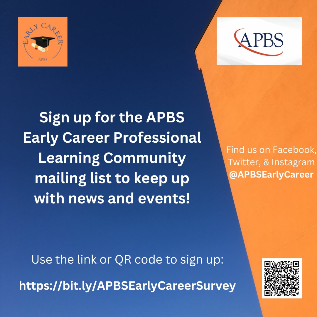 APBS Early Career Network tweet media