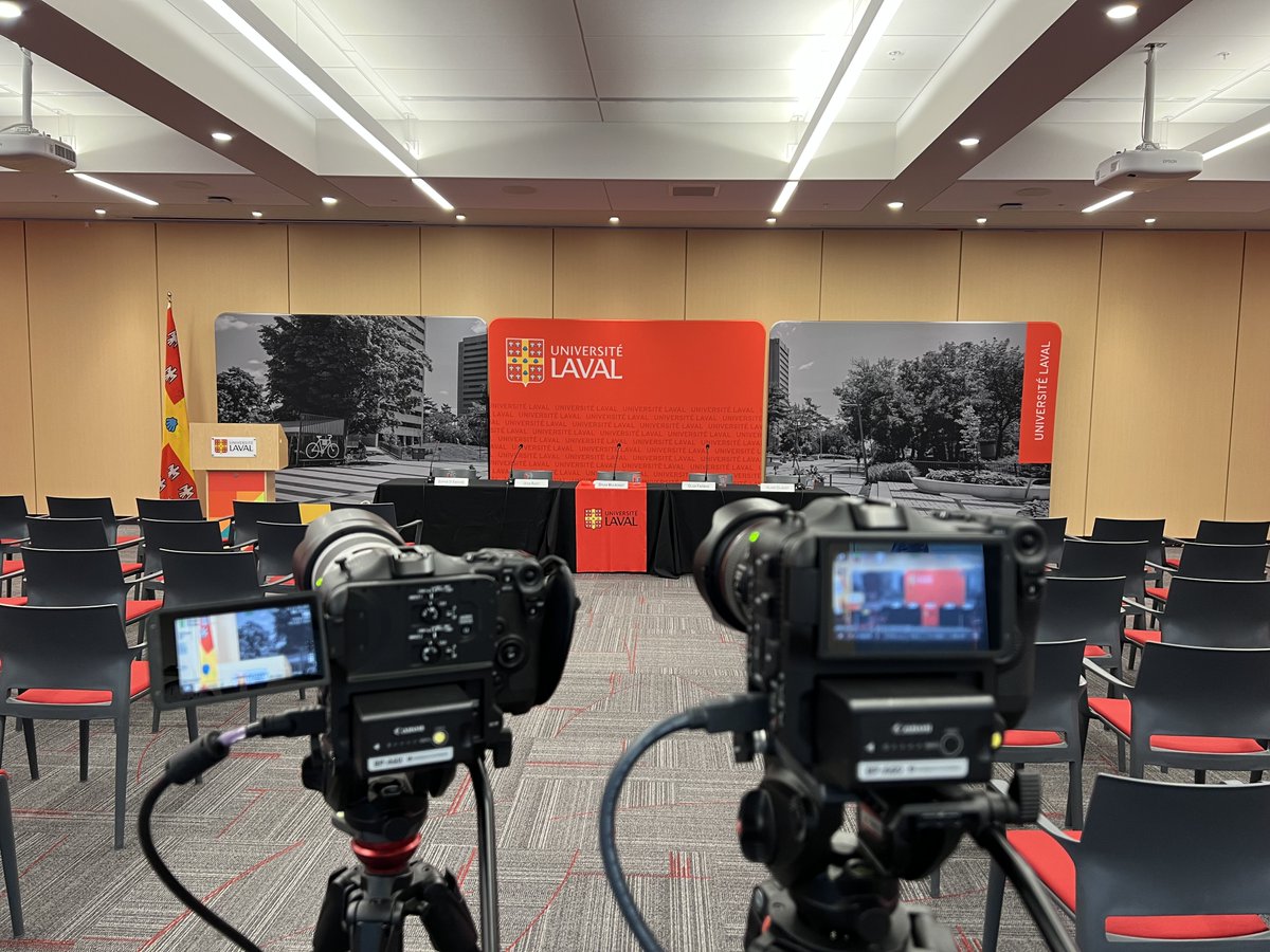 En direct dès 11h sur YouTube: Lancement de la Campagne de financement du Carrefour international Brian-Mulroney bit.ly/3NUiazU @ESEIulaval @LaFondationUL