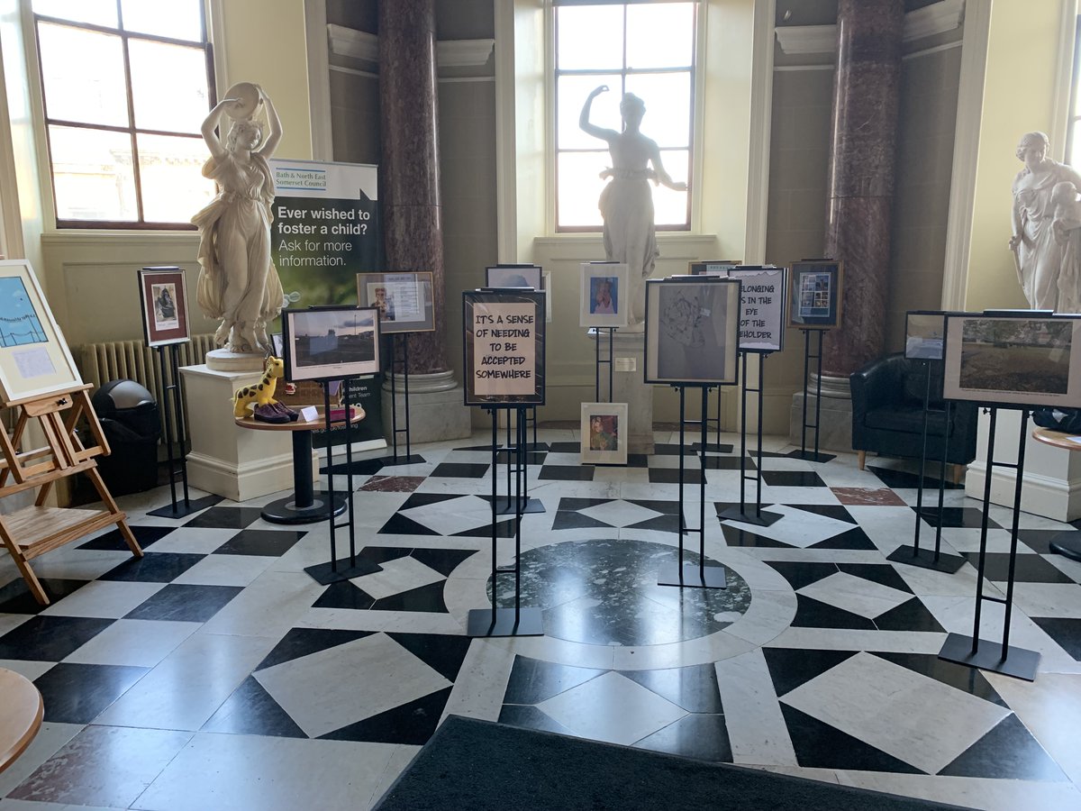 It's Care Leaver's Week! Our care leaver's have created all of this artwork for this fantastic exhibition at Victoria Art Gallery in Bath. This year's theme is 'Belonging' and each piece of artwork has it's own meaning.
The exhibition will be there until 5pm on Thursday 27th.