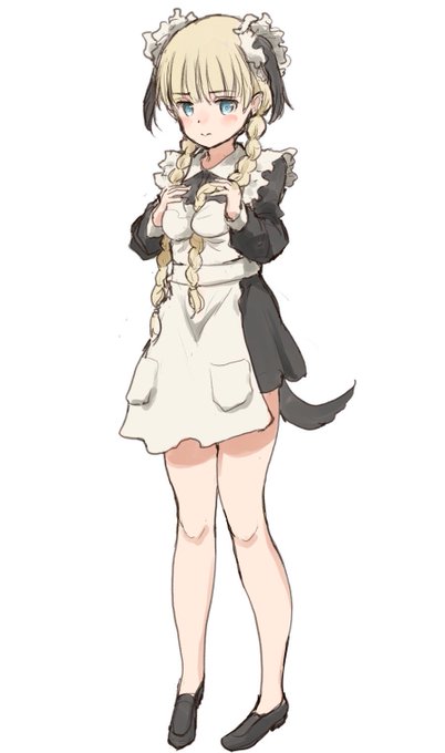 #リュドミラ・アンドレエヴナ・ルスラノヴァ生誕祭2022 #L_witch 
ミラーシャ誕生日ということで学校の制服姿を見せたらアイラ様に可愛いと言われたミラーシャちゃん。 