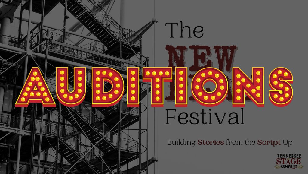 AUDITION ANNOUNCEMENT: TSC New Play Festival 2023

Check out the Event for full details: l8r.it/jSV7 

#KnoxvilleAuditions #KnoxvilleTheatre #Auditions