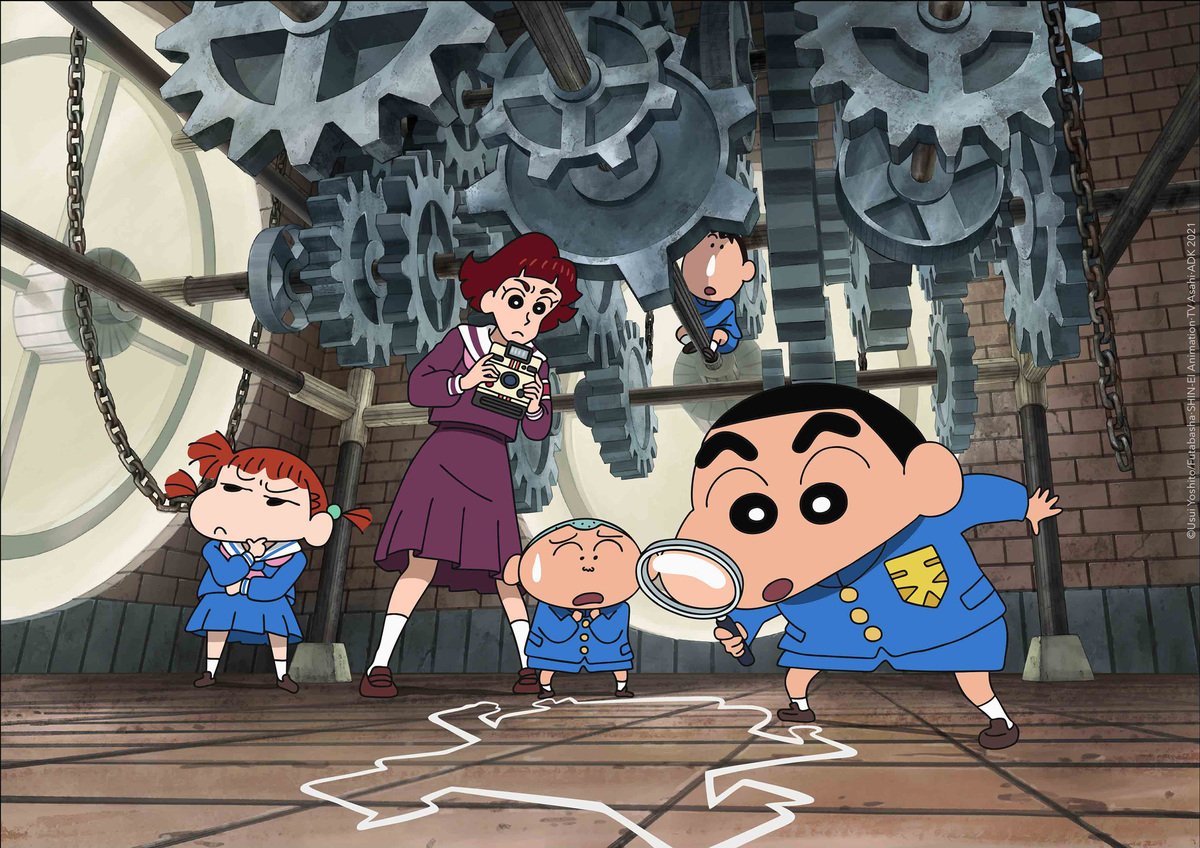 EstudioCineteca's tweet photo. Estamos de estreno. Hoy @Ivangruiz5 nos trae la crítica de la nueva película, la número 29, de #ShinChan, 'Shin Chan y el Misterio de la Academia Tenkasu' dirigida por Wataru Takahashi.

📽🎬LINK> https://t.co/XDxJS3yqBO https://t.co/CHdeYkPWmP