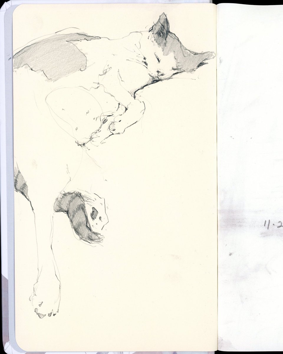 Some sketches of the squirt while she snorts in her sleep - from someones's Collector Editions (now discontinued)