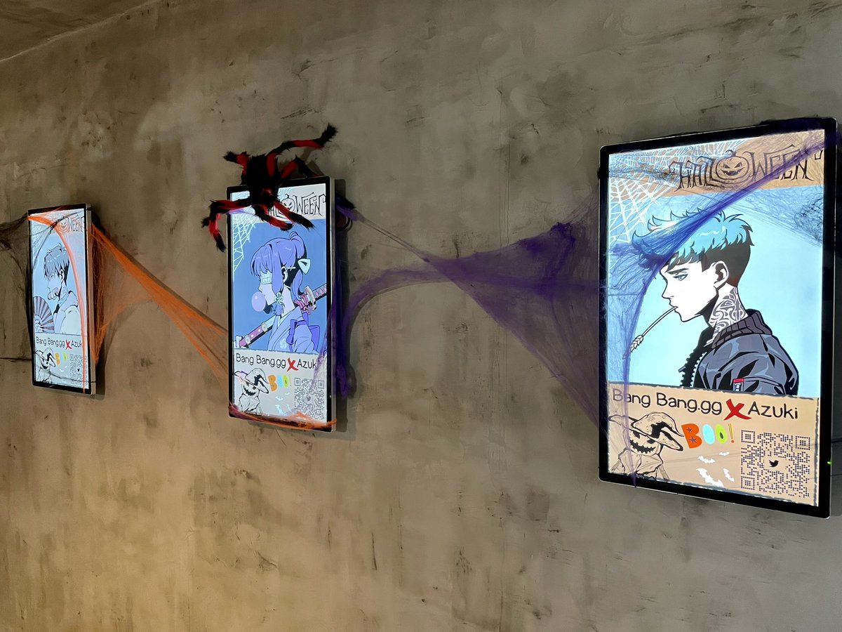 cloudverse2022's tweet photo. There’s so many things to talk about Azuki this month and it’s not over yet. Let’s keep it going at the HK NFT Exhibition this week. !IKZ 🎃

Thanks for the support from @Azuki_852Garden @G01DY49 @Mia_C31 @foxi091497 @AzukiOfficial @bang_NFTGallery @cloudandymeta https://t.co/IzQbnFru4o
