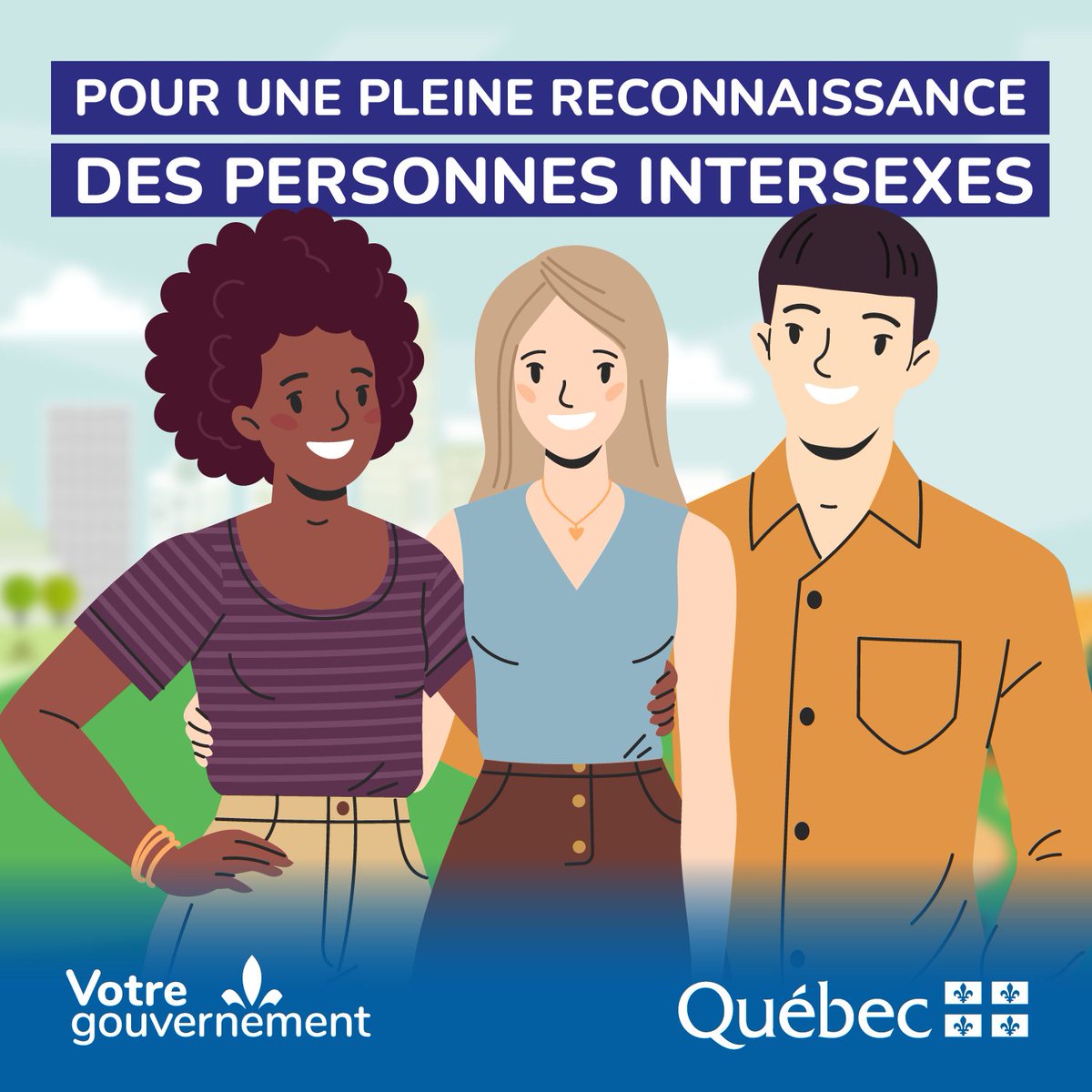 C'est aujourd'hui la Journée de la visibilité intersexe, créée dans le but de mettre en lumière les droits des personnes intersexes. Nous vous invitons à souligner cet événement de portée internationale et, surtout, nous vous souhaitons une bonne journée!