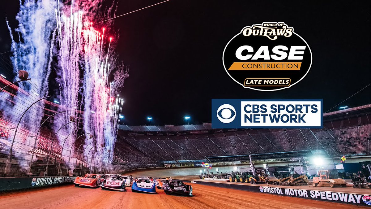 OUTLAWS ON CBS: Bristol Motor Speedway | April 30, 2022 https://t.co/O82f7fHXJH https://t.co/JaiUoxI0Ll