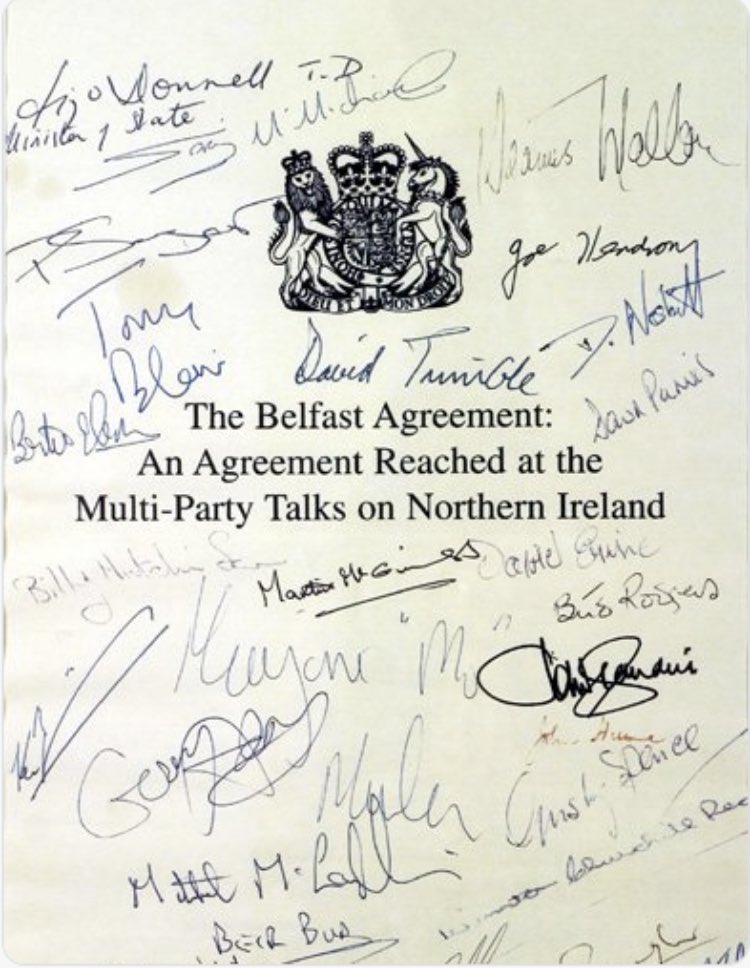 I will always support and promote the Belfast Agreement even as others try to pick it apart for their own party interests. This is what the people voted for, via referendum, this is what we should be working for.