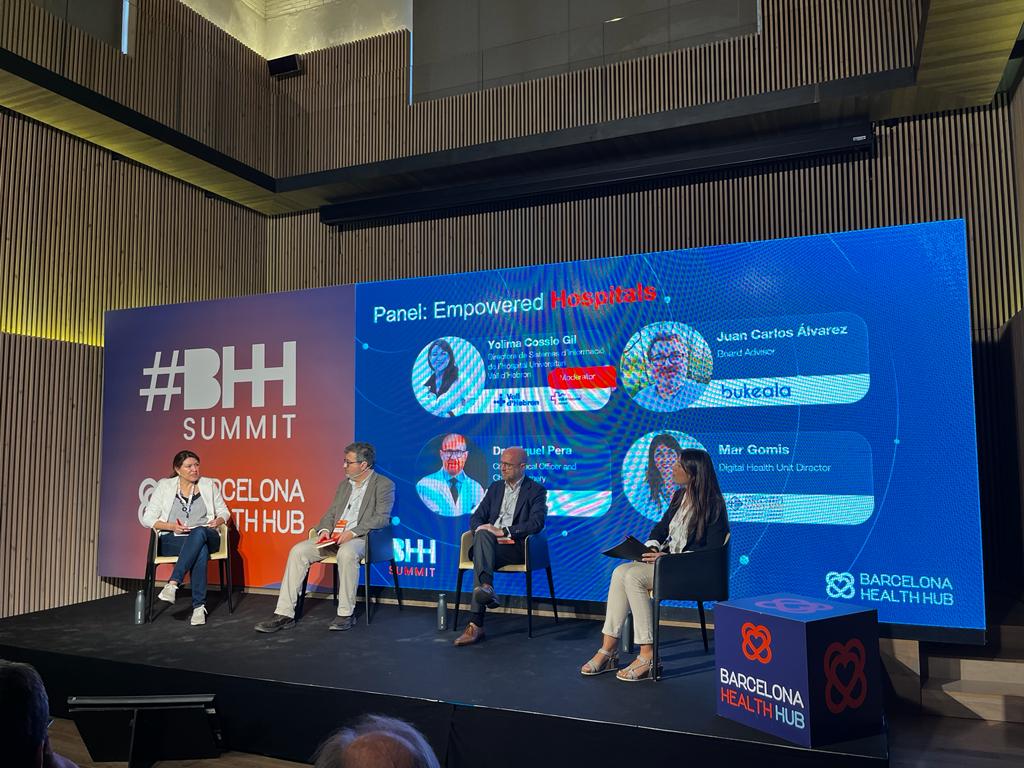 Barcelona Health Hub (@bcnhealthhub) on Twitter photo In the last panel of the day, you can discover more about "Empowered Hospitals" at the #BHHSummit. Come to the stage and listen LIVE to what leading experts of <a href="/vallhebron/">Vall d'Hebron</a>, <a href="/bukeala/">Bukeala</a>, <a href="/hospitaldelmar/">Hospital del Mar</a> and <a href="/HospitalSantPau/">Sant Pau - Campus Salut Barcelona</a> have to say. Tune in here 👉 bhhsummit.com In the last panel of the day, you can discover more about "Empowered Hospitals" at the #BHHSummit. Come to the stage and listen LIVE to what leading experts of <a href="/vallhebron/">Vall d'Hebron</a>, <a href="/bukeala/">Bukeala</a>, <a href="/hospitaldelmar/">Hospital del Mar</a> and <a href="/HospitalSantPau/">Sant Pau - Campus Salut Barcelona</a> have to say. Tune in here 👉 bhhsummit.com