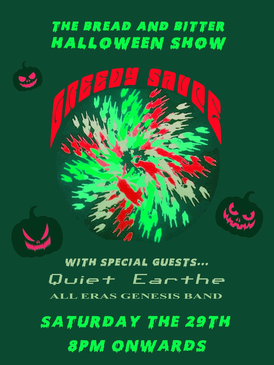 bread_bitter's tweet image. Saturday 29th 8pm 🎃👻🦇