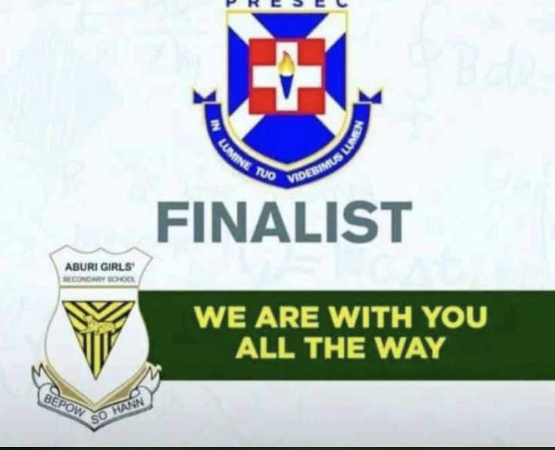 pregiss_knust's tweet photo. Strong Alliance💙💚💛
#Still7ALivingGod #NSMQFinal #NSMQonJoy #PREGISS https://t.co/083vtkHPuX