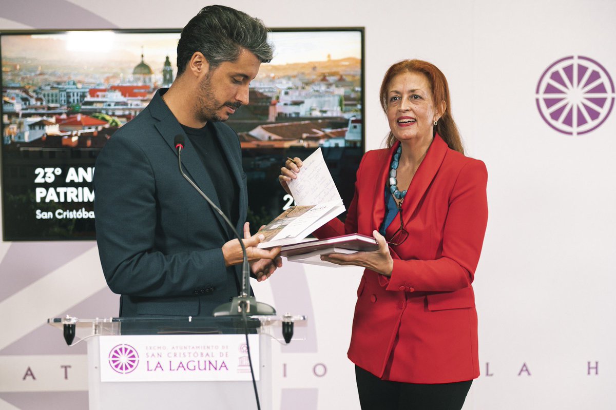 ✨La Laguna programa más de una veintena de actividades de divulgación para celebrar el 23 aniversario de su declaración como Ciudad Patrimonio.
  
🗣<a href="/LuisYerayAlcald/">Luis Yeray Gutiérrez</a> destaca la oferta elaborada “para difundir e implicar a la ciudadanía en la defensa de nuestro patrimonio”.