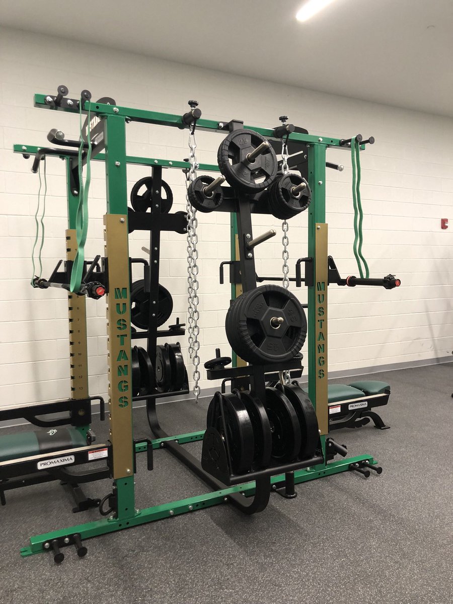The__coach__'s tweet photo. Take a look at the latest PROMAXIMA weight room install at Morrow HS  in Georgia! Congrats and Best of luck to The Mustangs as they Get Work Done  !! @ProMaxima_Mfg @Morrow_ATH https://t.co/Vf36wwwwh8