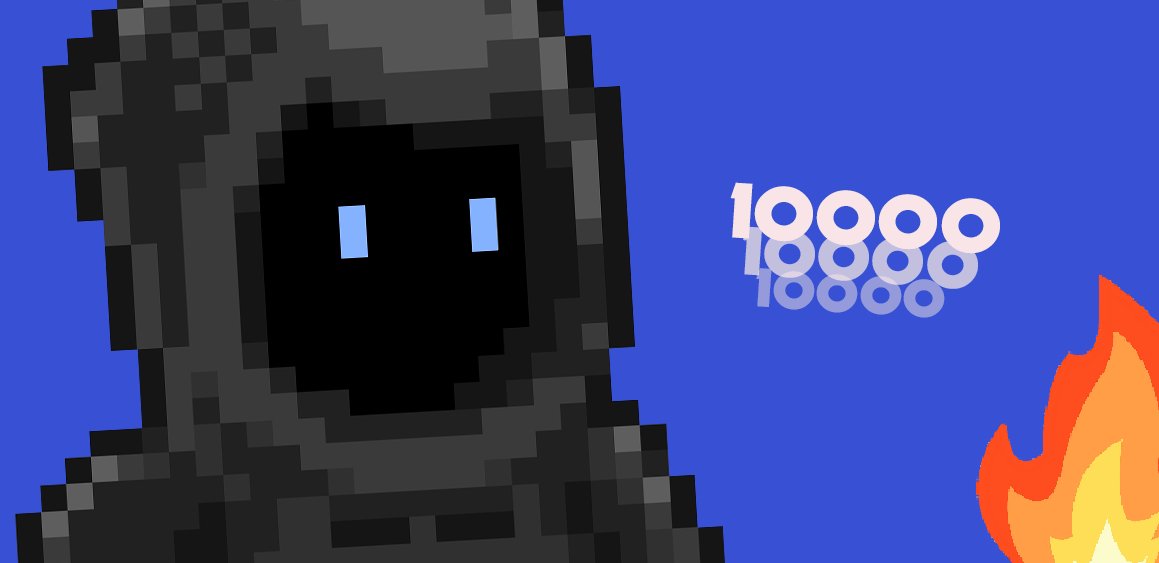 Gm, wen mint? 👀

Soon. The vision is loading. Stay patient. 💫

Ty for 10k server members, we luv u 💙