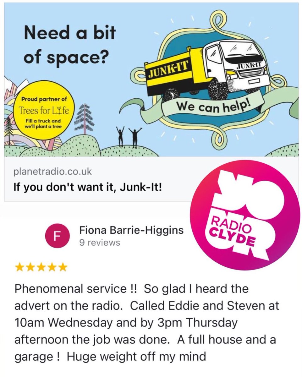 JunkItScotland's tweet photo. Our #junkheroes get the job done super-fast!! 😎

https://t.co/xlESu9v1wg

#junkitscotland #junkit #declutter #houseclearance #garageclearance #Glasgow https://t.co/aVL8fwxf2y