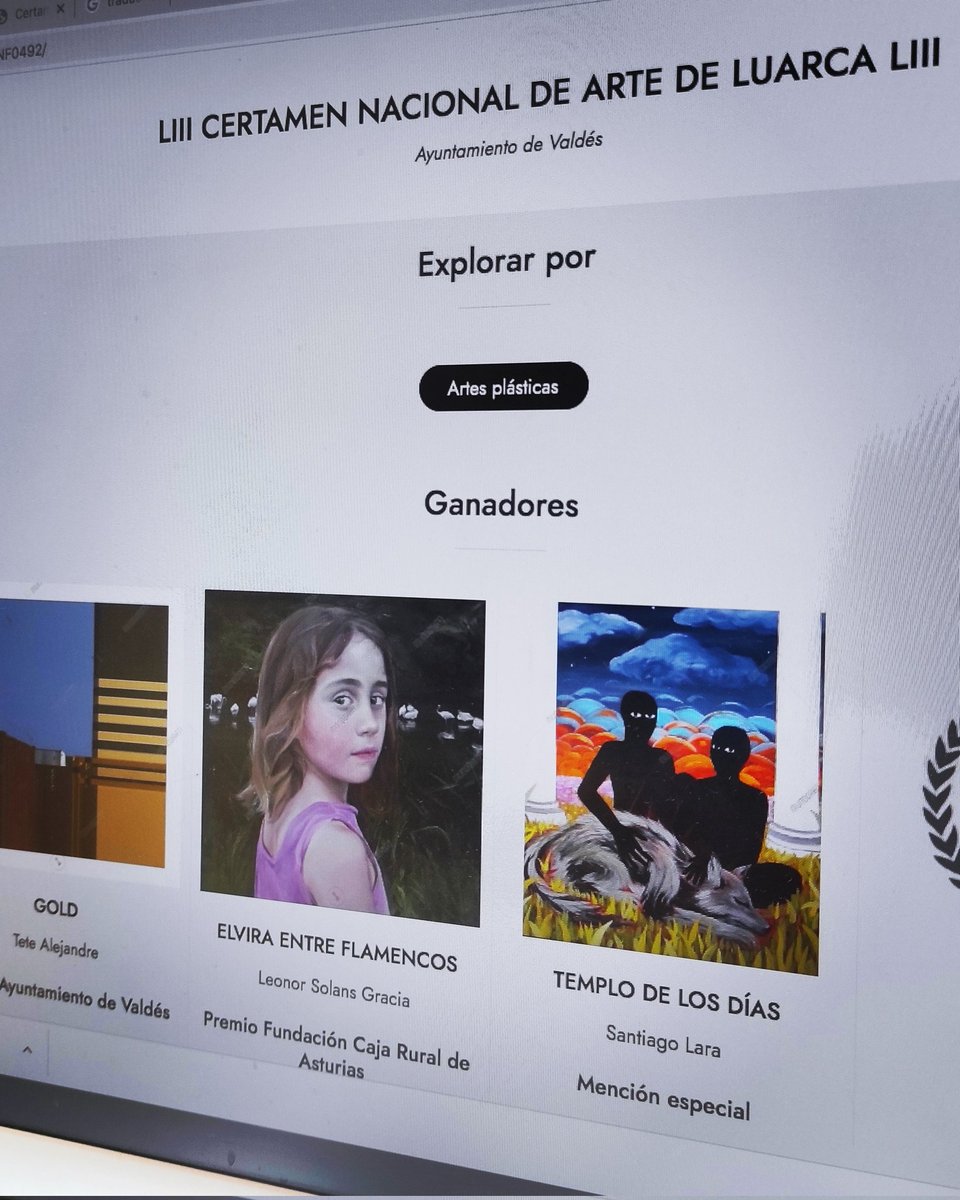 SantiLar's tweet photo. Me han dado una  #MencionEspecial en el LIII #Certamen Nacional de #Arte de #Luarca #ArteContemporaneo #Asturias #España #PremiosdeArte Enhorabuena a los demás premiados/as y seleccionados/as https://t.co/Mqb0nKTwqE