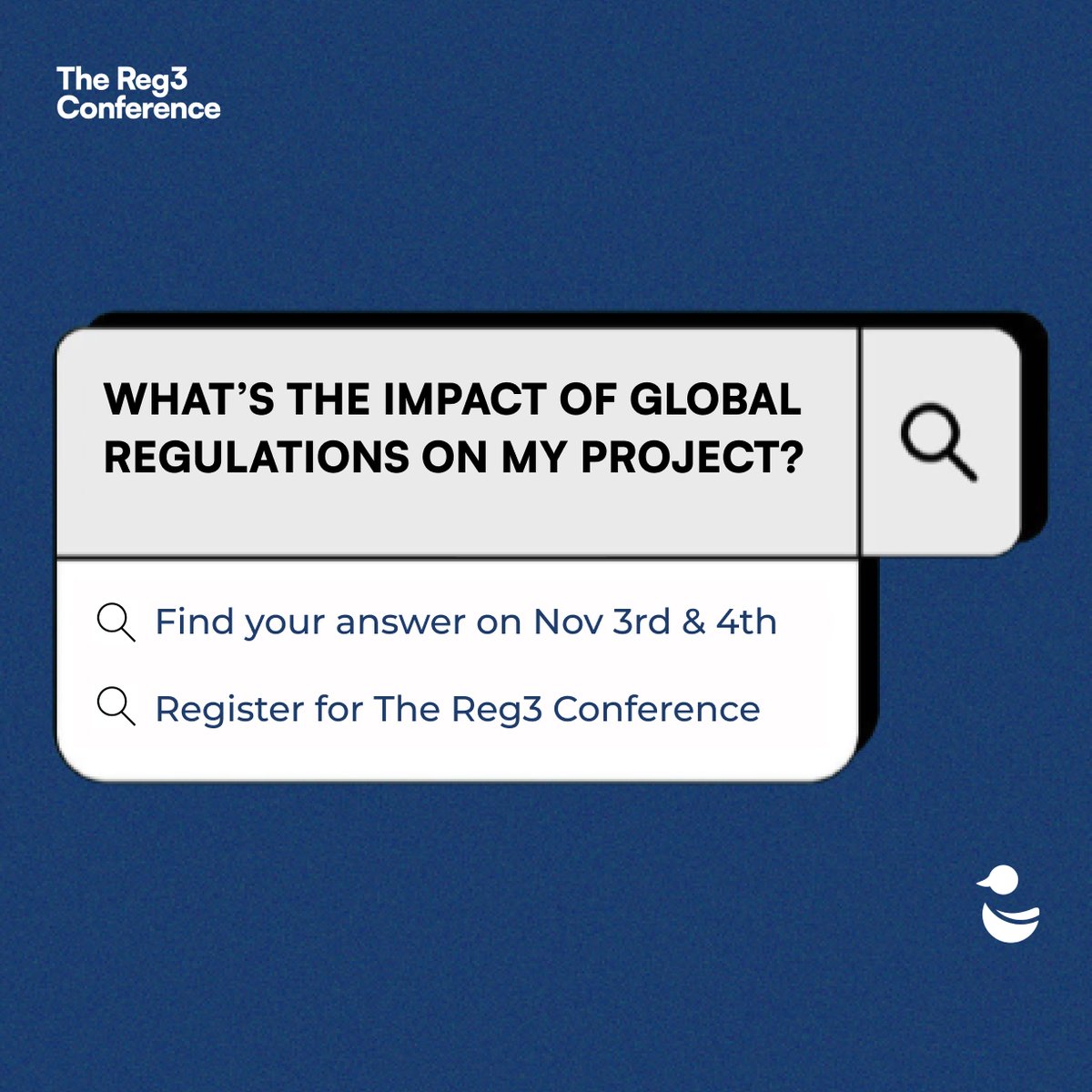 reg3conf's tweet photo. When it comes to global vs local regulations, things get a little complicated. We have the right panellist for this.
Join us on the 3rd and 4th of November!
+ info and tickets: https://t.co/voRjKTkgo1
@EuCInitiative x @NewEconomyInst
#DecentralisedTechnology #NotADuck https://t.co/ZwZMbGiOXz