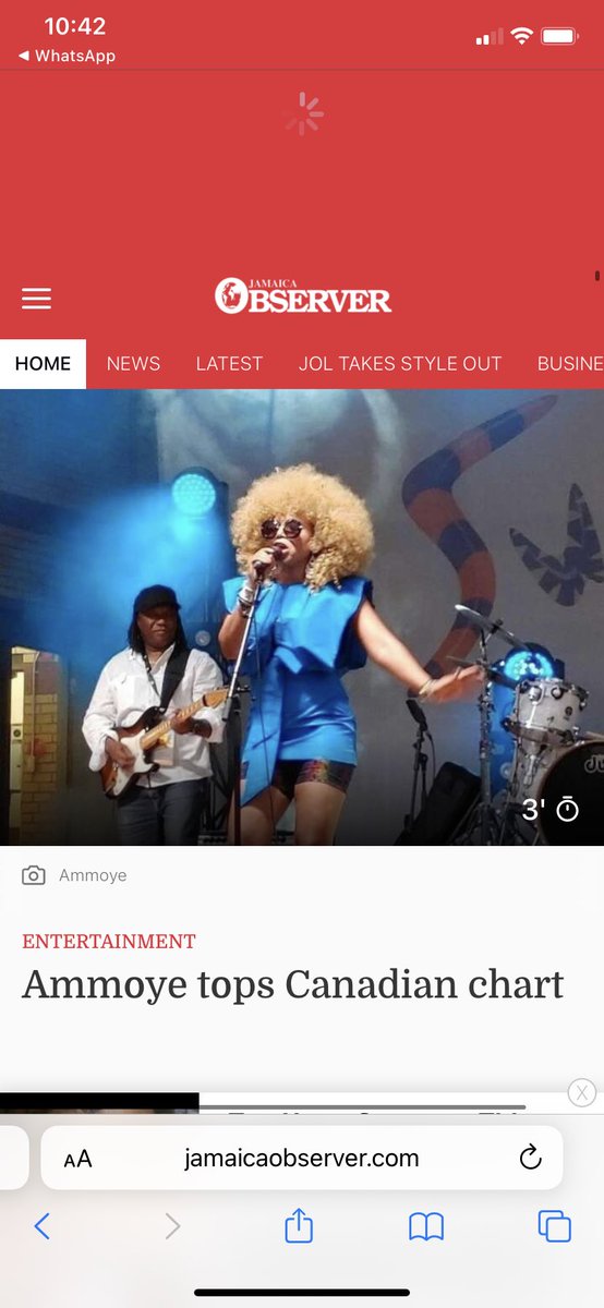 AmmoyesMusic's tweet photo. We are #1 on the @RebelVibez #CanadianReggaeCharts! Thank you to @JamaicaObserver for the featured article!!! Check out the full article at the link in my bio https://t.co/HVjiRERg6V S/O Kevin Jackson! ππ½ππ½π―π²πΆπΆπΆβ¨β¨β¨ #CountOnMe https://t.co/bwwNVDRGJA
