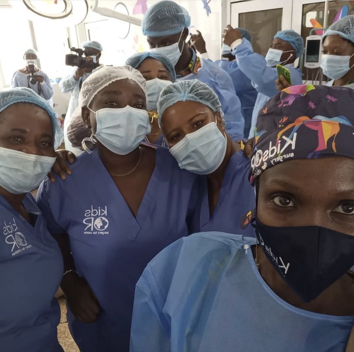 The joy of opening a new operating room is like nothing else… #savinglives @KidsOperating Every life saved, every year of disability prevented, is a blessing on this 🌍