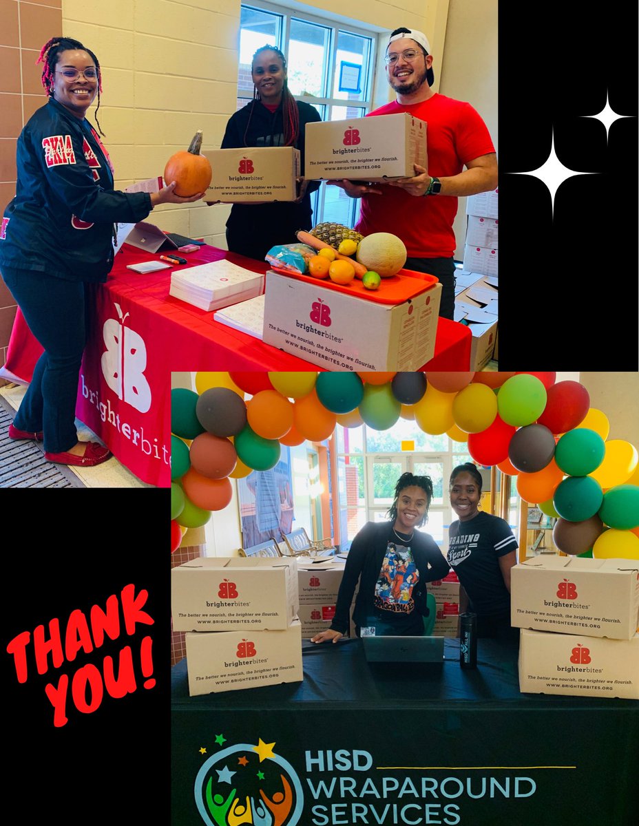 WrapBigg's tweet photo. Thank you @BrighterBites for your partnership! Thank you for supplying @Thompsonhisd scholars, families and staff with fresh produce and education to support healthy eating! @HISD_Wraparound @brame_manuel @SamuelBrazielSr @ChanteGary @nwhite4002 @HoustonISD https://t.co/GVHpOs1tox