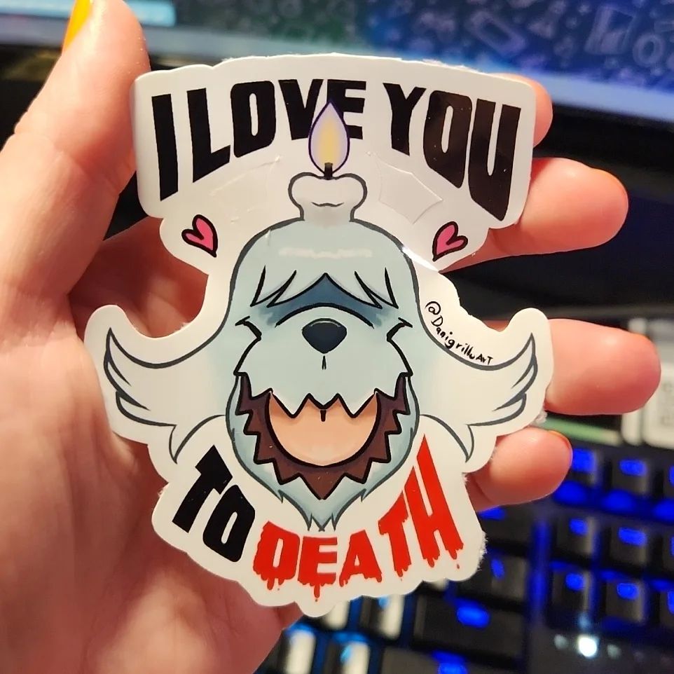 DaniGrilloart's tweet photo. Last minute stickers for furpocalypse !
Come get your greavard at the artist alley this weekend ♡♡♡
#furpoc #furpocalypse #art #artistalley #greavard #pokemon #pokemonscarletandviolet #myart #danigrillo https://t.co/LxH69N8qOG https://t.co/VNPZC6vRlV