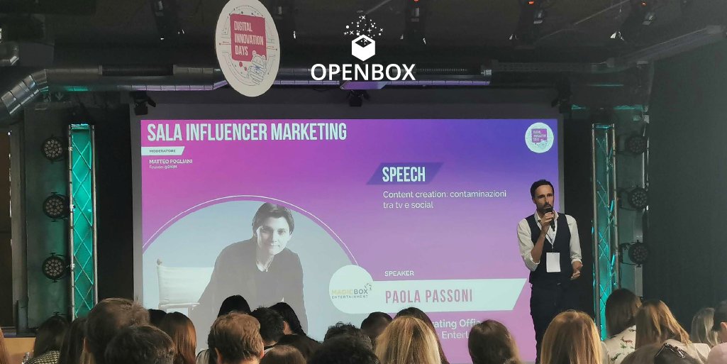 Openbox (@open_box) on Twitter photo 🎤 <a href="/MatteoPogliani/">Matteo Pogliani</a>, Head of Digital di #Openbox e Founder di <a href="/onim_online/">onim</a>, oggi sul palco del <a href="/DIDAYSIT/">Digital Innovation Days Italy</a> in qualità di moderatore della Sala #InfluencerMarketing! L'evento, di cui siamo sponsor, si svolgerà fino al 28/10. 👉🏻Tu hai partecipato o parteciperai? #DIDAYISIT #DIDAYS 🎤 <a href="/MatteoPogliani/">Matteo Pogliani</a>, Head of Digital di #Openbox e Founder di <a href="/onim_online/">onim</a>, oggi sul palco del <a href="/DIDAYSIT/">Digital Innovation Days Italy</a> in qualità di moderatore della Sala #InfluencerMarketing! L'evento, di cui siamo sponsor, si svolgerà fino al 28/10. 👉🏻Tu hai partecipato o parteciperai? #DIDAYISIT #DIDAYS