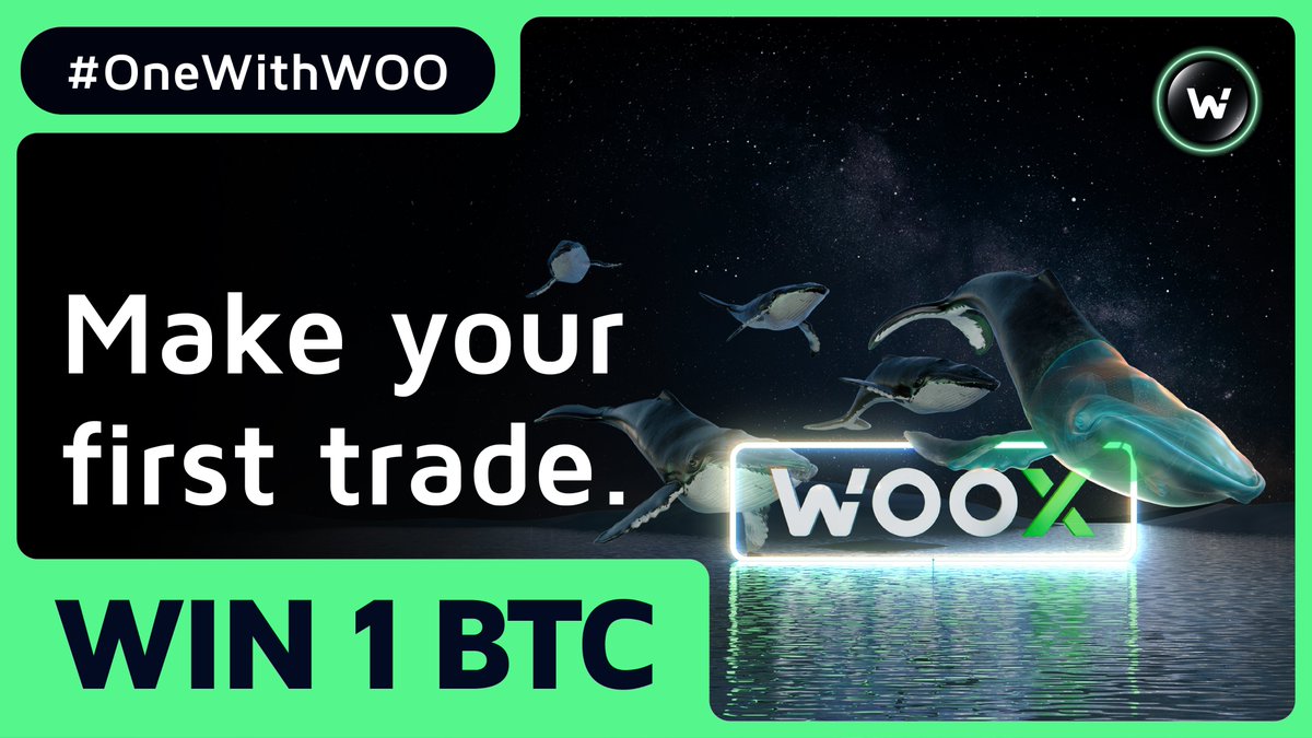 3/ Win 1 #BTC

Have your chance to win the ultimate prize of our 1-year anniversary celebrations after you create your WOO X account, connect your API to Quantower, and make your first trade.

📅 This bonus campaign ends on 2022-11-01, so be sure to act with haste!