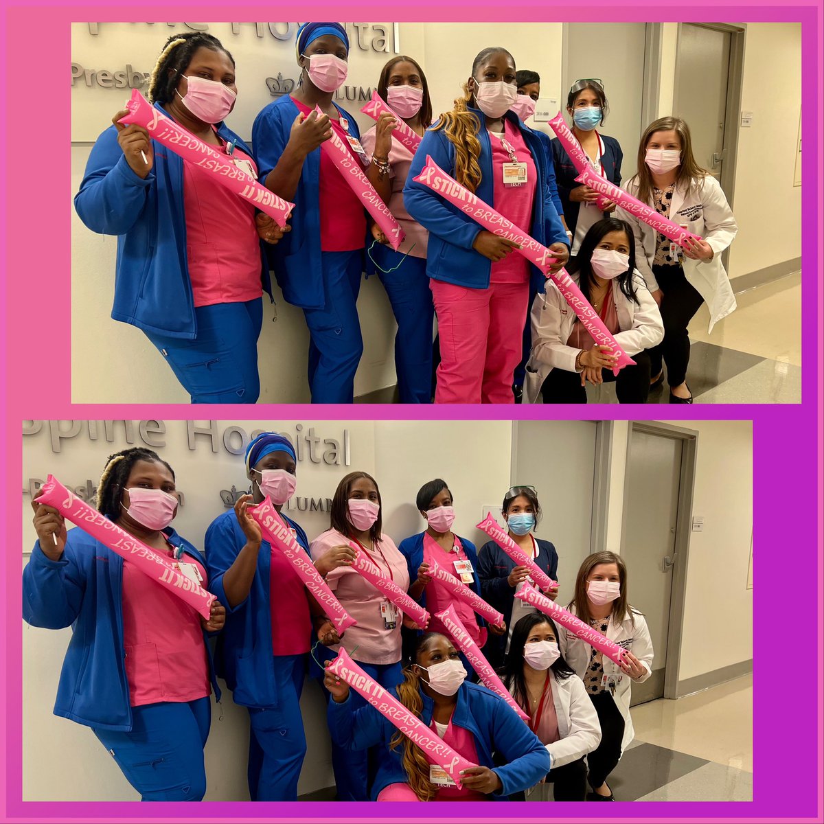 #BreastCancerAwarenessMonth at Allen Hospital 2 River West 💗

 <a href="/AllinatTheAllen/">AllenHospital</a> <a href="/CPBalsam/">Courtney P. Balsam</a> <a href="/nyphospital/">NewYork-Presbyterian</a>