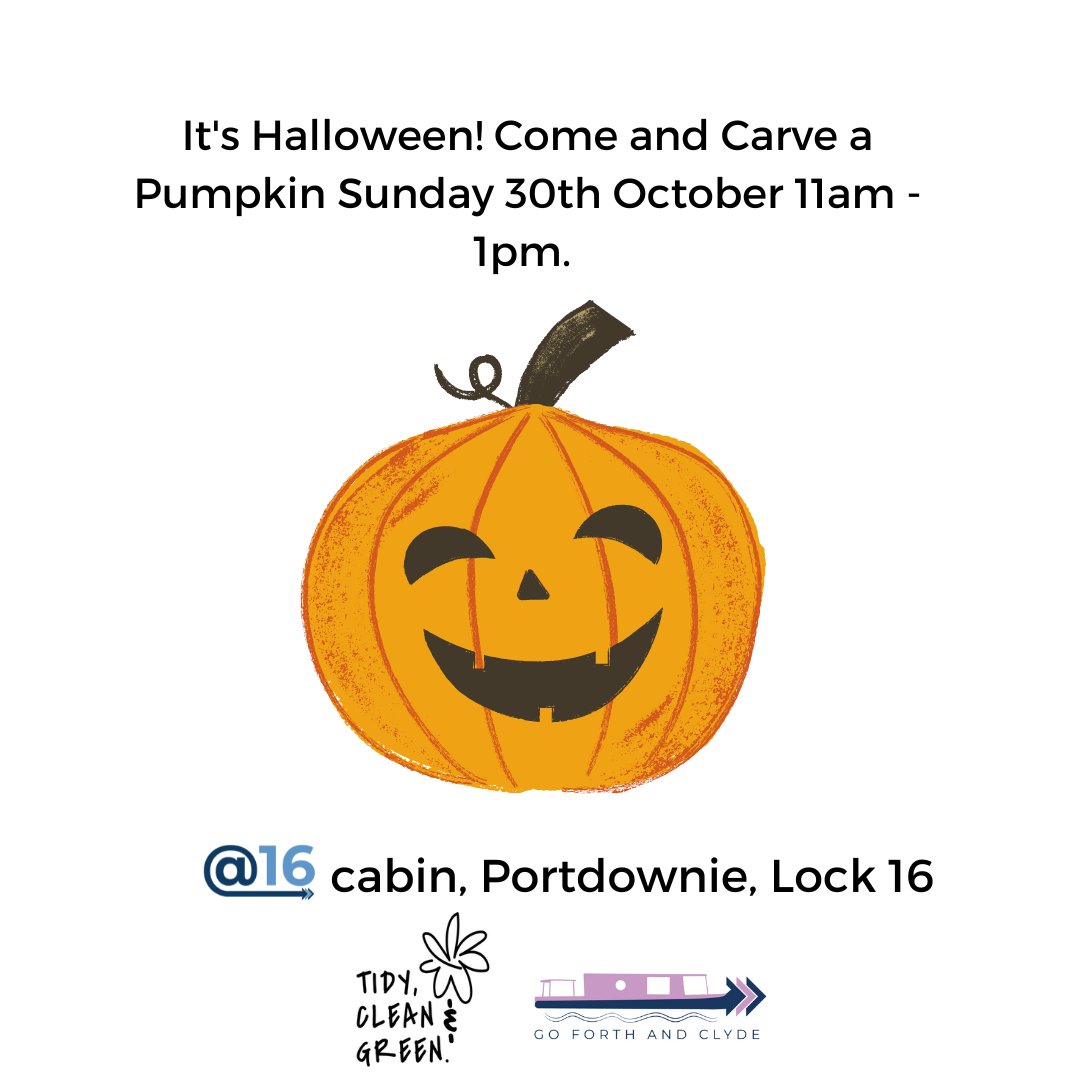 Come meet us this Sunday for Free Pumpkin Carving <a href="/16/">@16</a> 11am - 1pm.
#falkirk #halloweenfun 
All welcome.
<a href="/carmuirsprimary/">Carmuirs Primary</a> <a href="/Carmuirsnursery/">Carmuirs ELC Class</a> @EasterCarmuirs @CamelonELCC