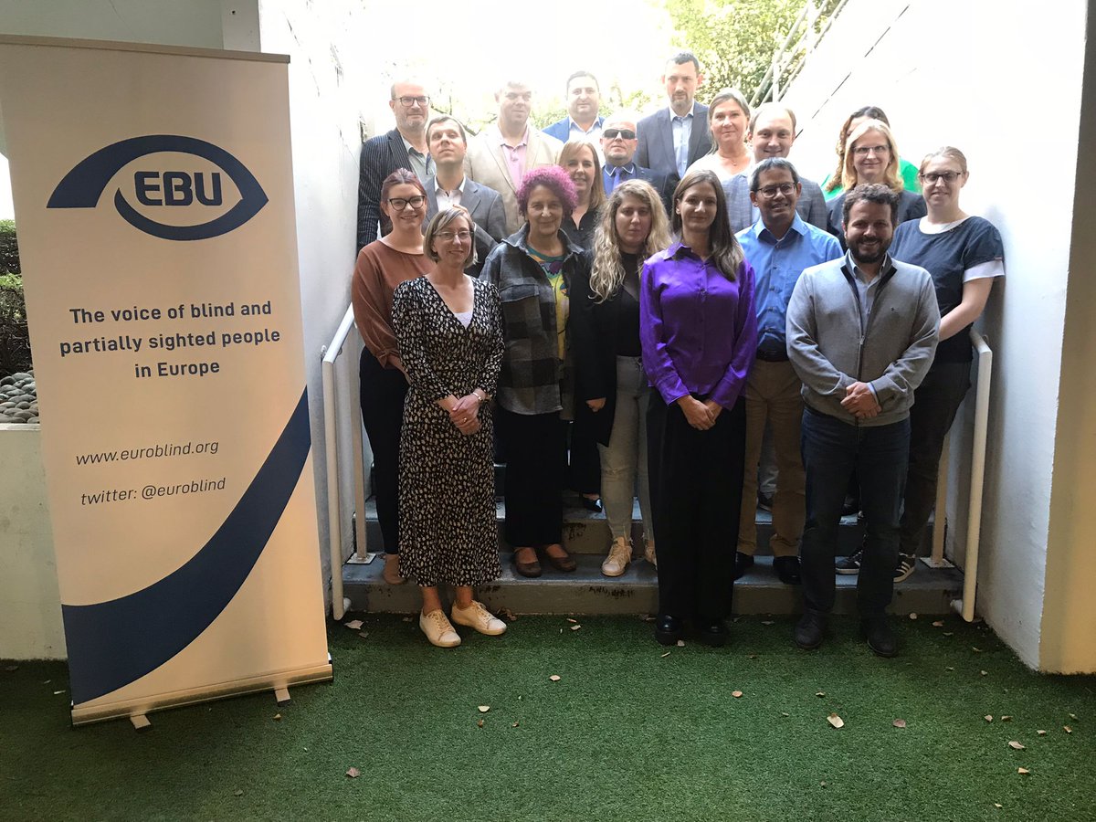 euroblind's tweet photo. 🏢During the last two days, we hosted a Leadership Exchange Forum in Paris. The aim of this meeting was to know how to strategize @euroblind's moving forward. 

At the same time, we all exchanged good practices on #inclusion in Europe for #VisuallyImpaired people. https://t.co/n8AOU0pNI2