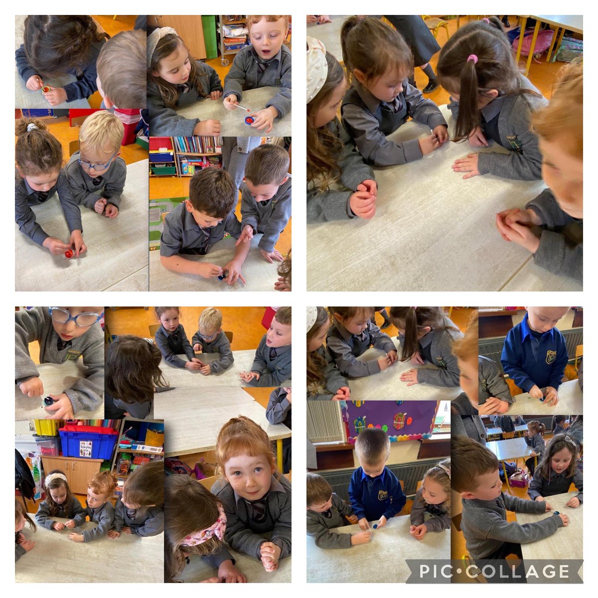 Parteen_School's tweet photo. Junior Infants made their first “Let’s Stand” presentations recently. They also enjoyed Science investigations involving primary colours. 🔴🟡🔵🗣

#parteen #parteenschool #juniorinfants #STEAM #science #publicspeaking #letsstand https://t.co/ZG7IpXdrrR