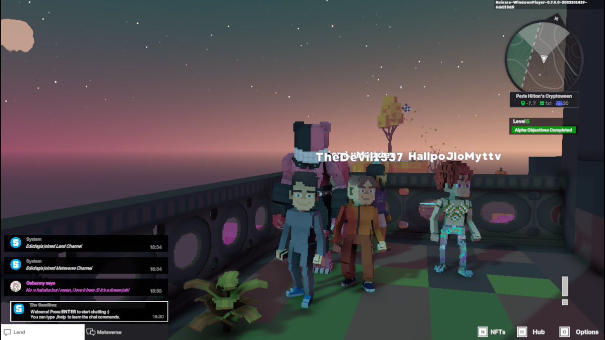 MircanSener's tweet photo. @TheSandboxGame I just participated in the Paris Hilton  #Cryptoween Event. I found Grralh check out my screenshot below!
🎃👇 https://t.co/lwLrm6KKVd