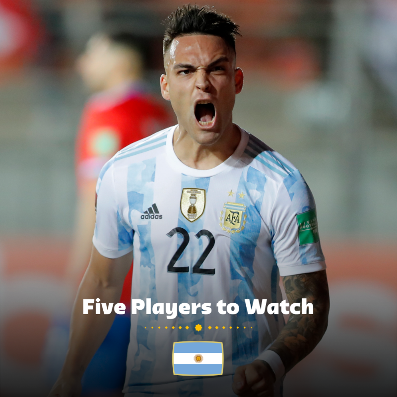 FIFAWorldCup's tweet photo. 🇦🇷 Can Lionel Scaloni lead @Argentina to a third #FIFAWorldCup title?

Here are some of the players he'll be relying on at #Qatar2022 ⤵️