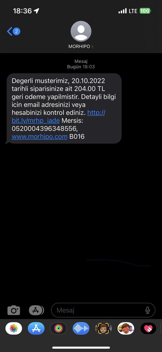 JGndz's tweet photo. @Morhipo @boyneronline @BoynerGrup @TuketiciBasvuru @ticaret 
Sipariş ettiğim altınyıldız ürününü 6 gün bekletip sormadan iptal ediyorsunuz. Ürün 239,99 ama iade edilen tutar 204 TL, ben ürünümü istiyorum. https://t.co/blC61ifVVo