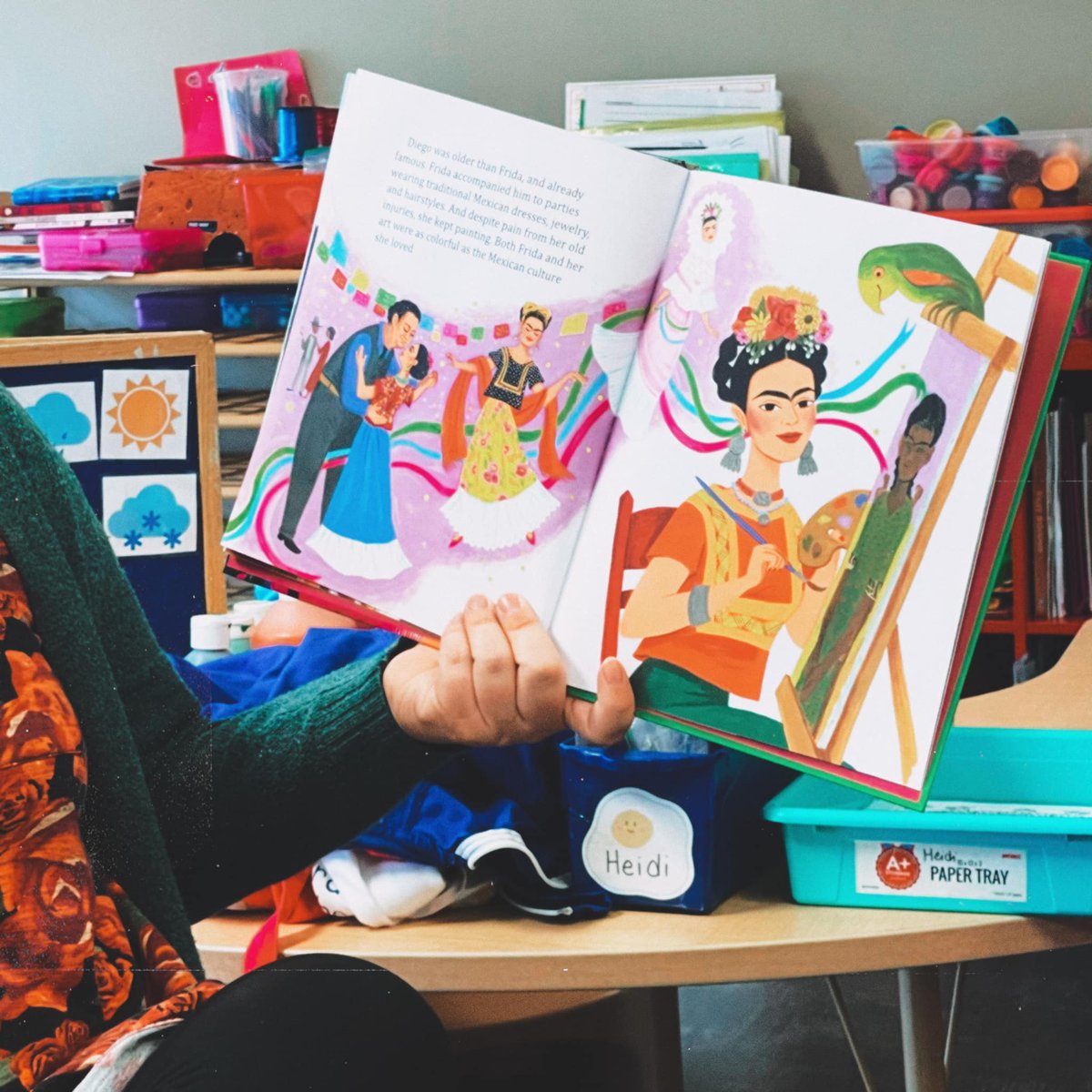 LazProjectMN's tweet image. A glimpse at just a few of our group-time reads from this month! We are enjoying learning about inspiring Hispanic icons, the fall leaves, and the upcoming holiday- Halloween!