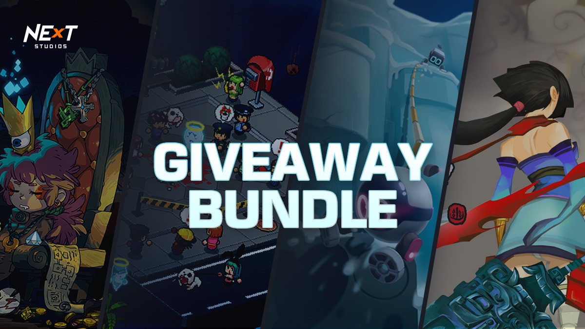 NExT Studios (@nextstudios) on Twitter photo 🎁 WIN NEW GAMES! 🎁
Have you entered our competition to win keys for FOUR of our most popular games? 😜
Follow us for a chance to win ⤵️
<a href="/BipedGame/">biped</a>
<a href="/BladedFuryGame/">Bladed Fury</a>
<a href="/DeathComingGame/">Death Coming</a>
& <a href="/CrownTrickGame/">Crown Trick</a>
ENTER:
sweepwidget.com/c/62980-irsp67… 🎁 WIN NEW GAMES! 🎁
Have you entered our competition to win keys for FOUR of our most popular games? 😜
Follow us for a chance to win ⤵️
<a href="/BipedGame/">biped</a>
<a href="/BladedFuryGame/">Bladed Fury</a>
<a href="/DeathComingGame/">Death Coming</a>
& <a href="/CrownTrickGame/">Crown Trick</a>
ENTER:
sweepwidget.com/c/62980-irsp67…