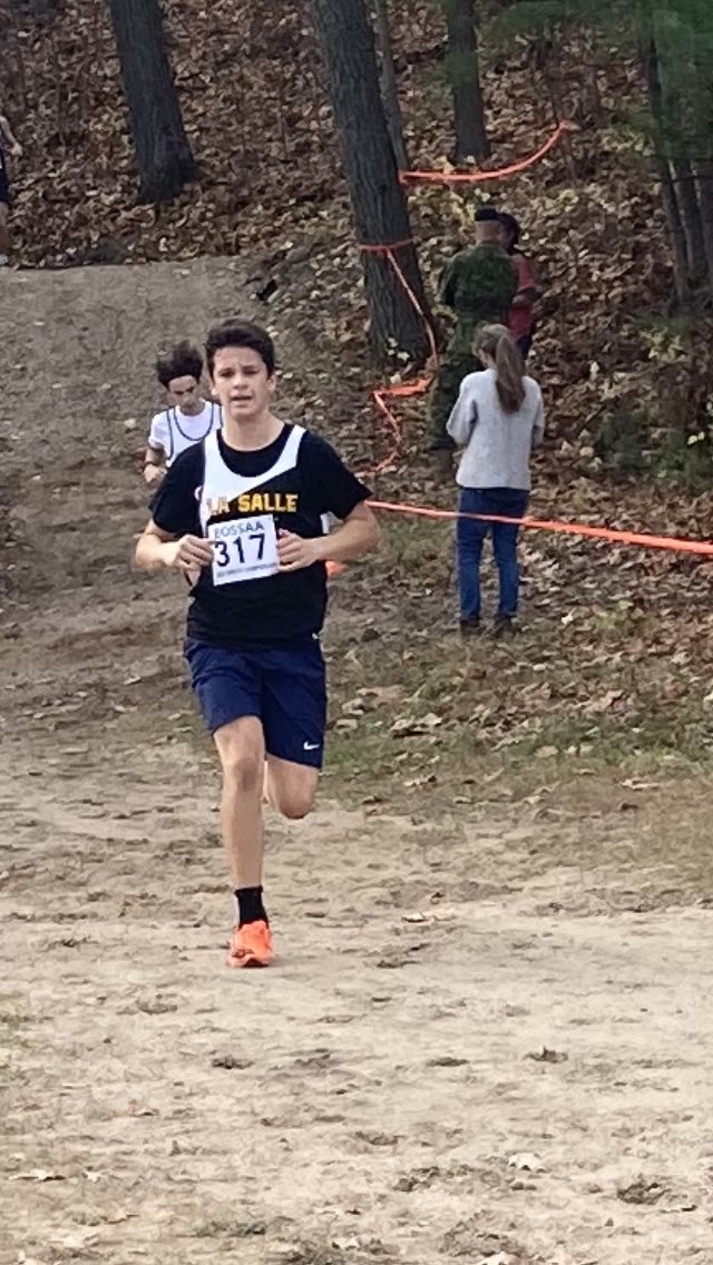 Hayden is going to #OFSAAXC !! #KnightPride <a href="/LaSalle_LDSB/">La Salle Secondary</a> <a href="/lawlork1/">LSSlawlor</a> <a href="/LSS_Athletics/">La Salle Athletics</a>