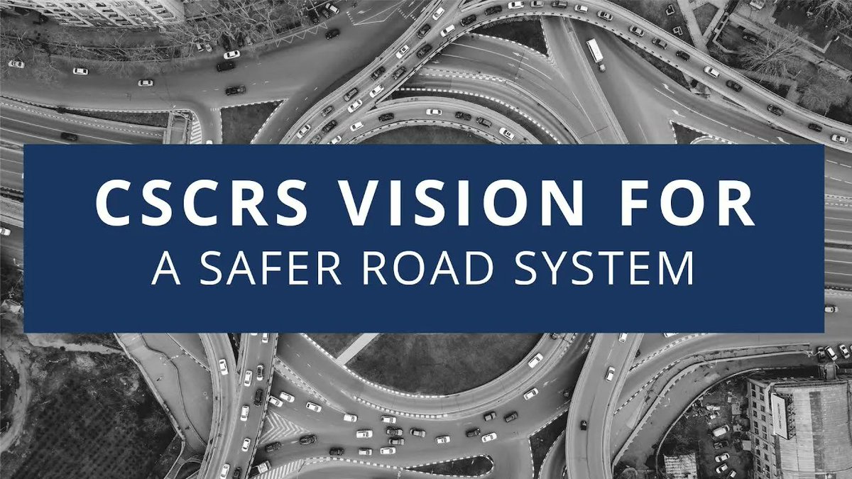 CSCRS celebrates 6 years of accomplishments with a new video outlining the U.S. road safety crisis & featuring CSCRS’s #SafeSystem work to address the problem buff.ly/3DuKg1W