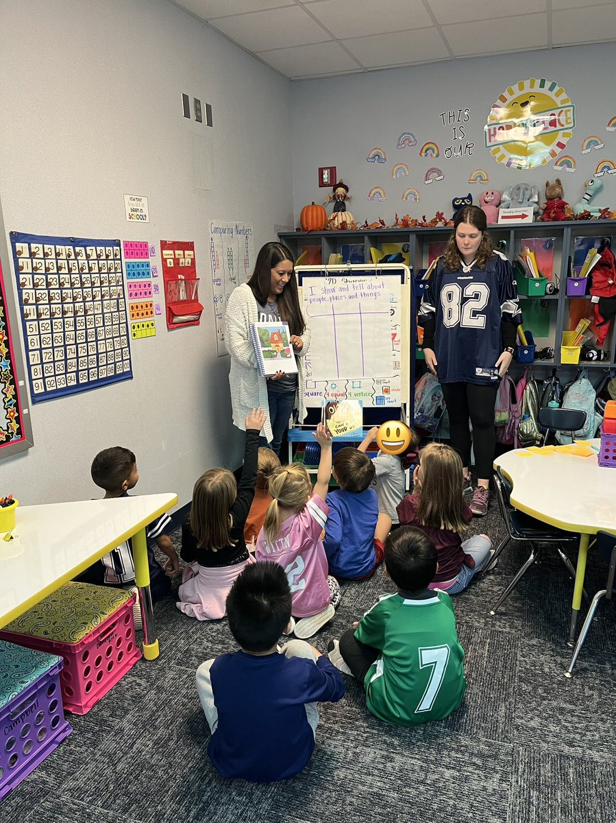 The last of our #patternsofwonder training for now! Teachers from @hlesmustangs and @WillisLaneES inviting kids to play with grammar and conventions through play and wonder! @writeguyjeff @whitney_larocca #kellerliteracy