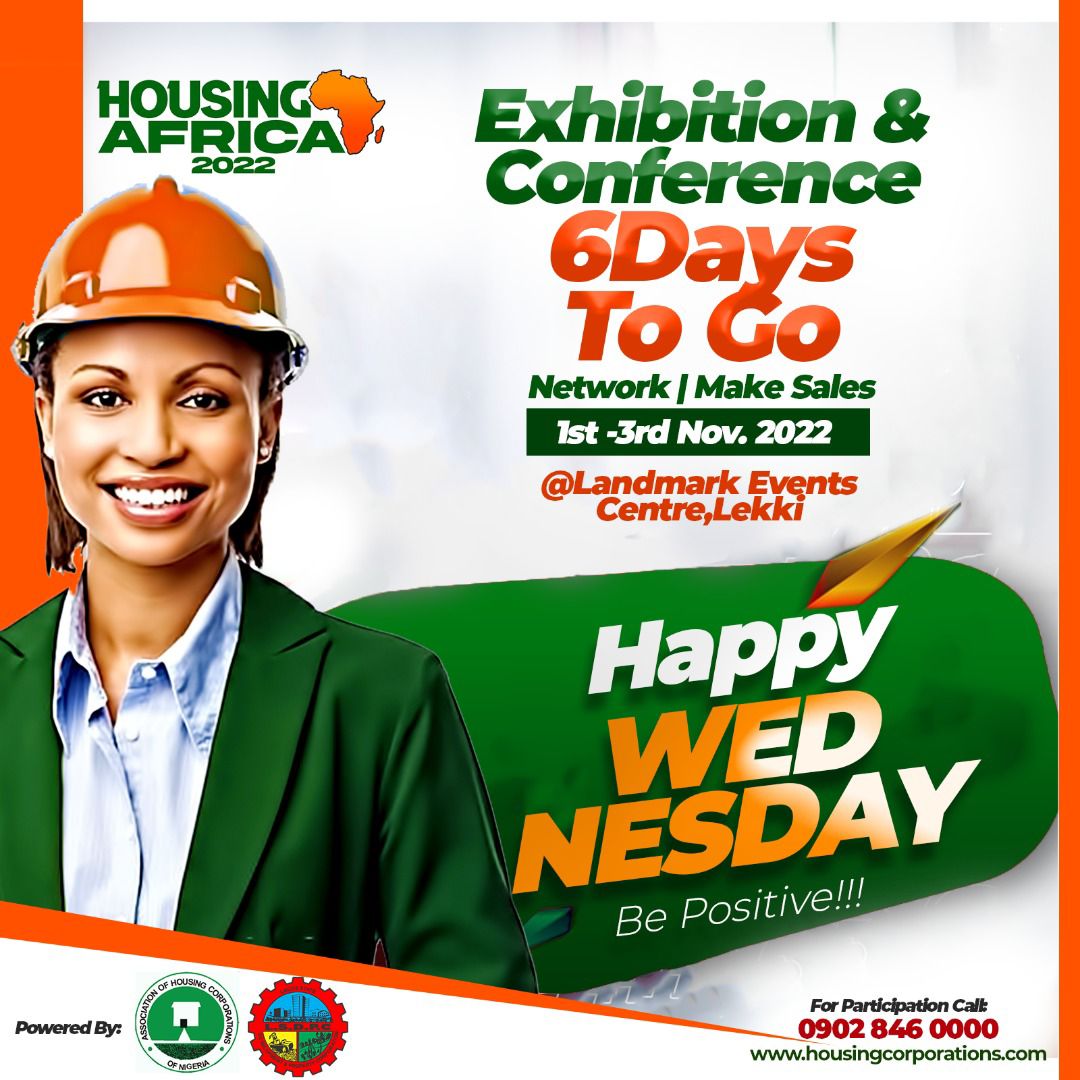 Have you registered?
Don't miss out.

#HousingAfrica
#Lagos #Nigeria