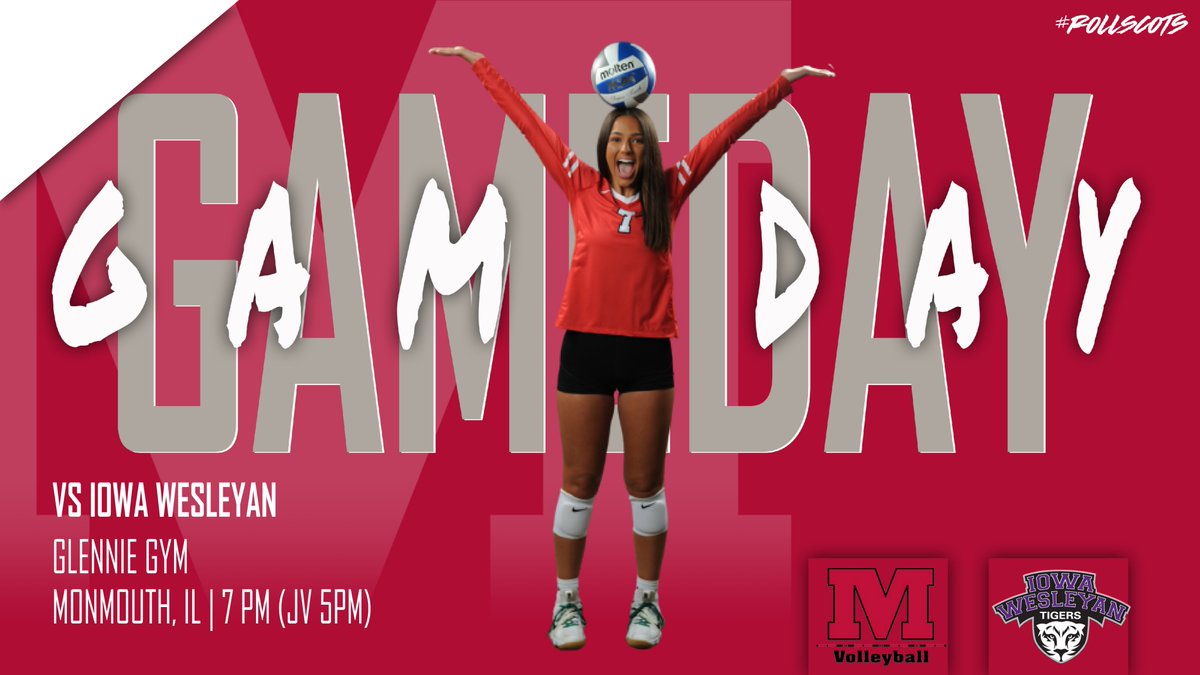 MCFightingScots's tweet photo. Tonight is the last home game for @ScotsVball so come out to Glennie and support the Scots! Also bring a canned good for the @ScotsSAAC Food Drive! #RollScots

🏟️ Glennie Gym
🆚 IA Wesleyan
⏰ JV 5pm. Var. 7pm
📺https://t.co/rIwGTvxEXl
📊https://t.co/TWyWp4vVMI
🗞️@MonmouthGameday https://t.co/BvaC7S9mrm
