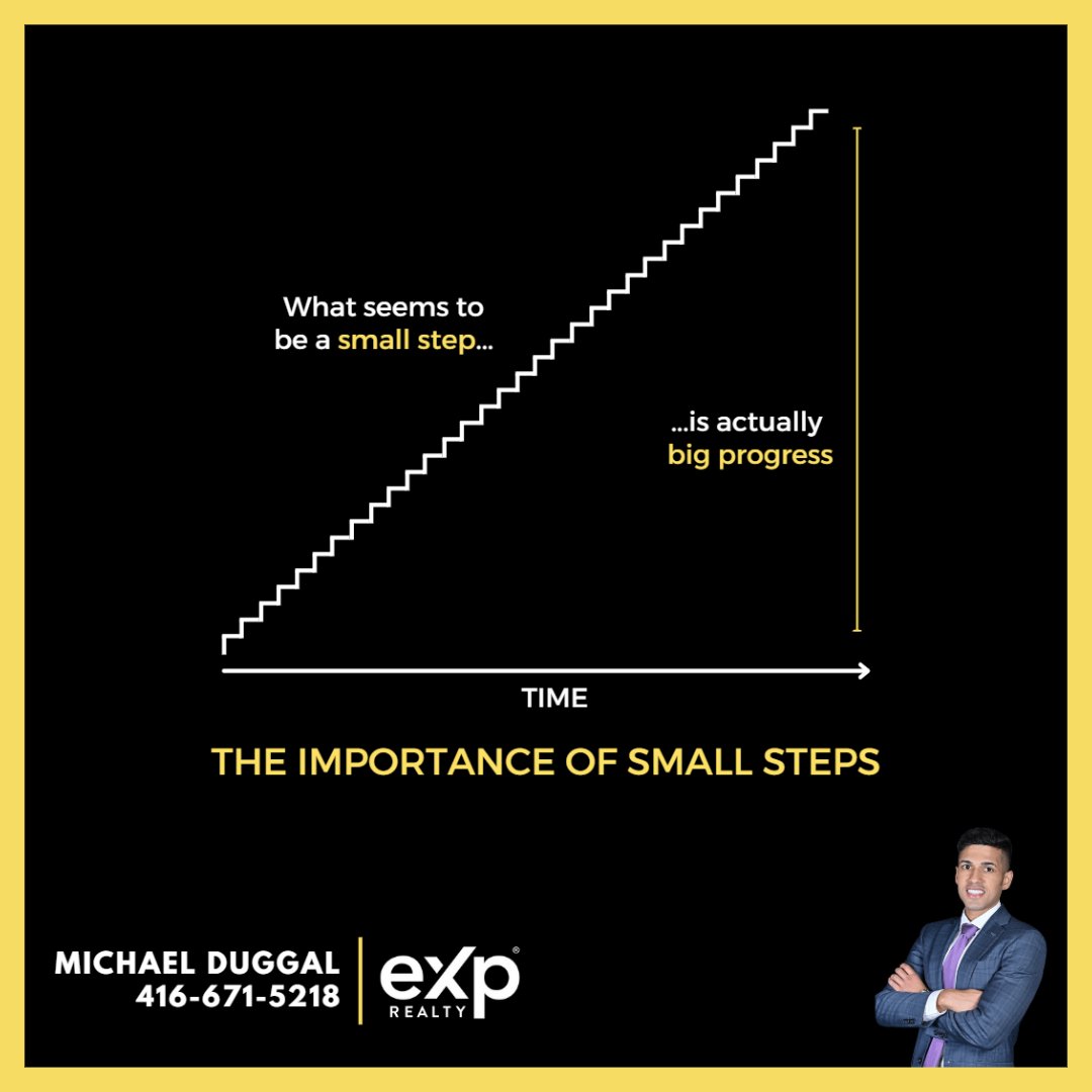 Michael_Duggal's tweet image. A journey of a thousand miles begins with a single step. 👣
#smallsteps #babysteps #smallstepstobigchange #progress #thriving #growing #prospering #dedication #hardwork #efforts #consistency #accomplishments #success #motivation #focus #life #journey #growth #mindset #positivity