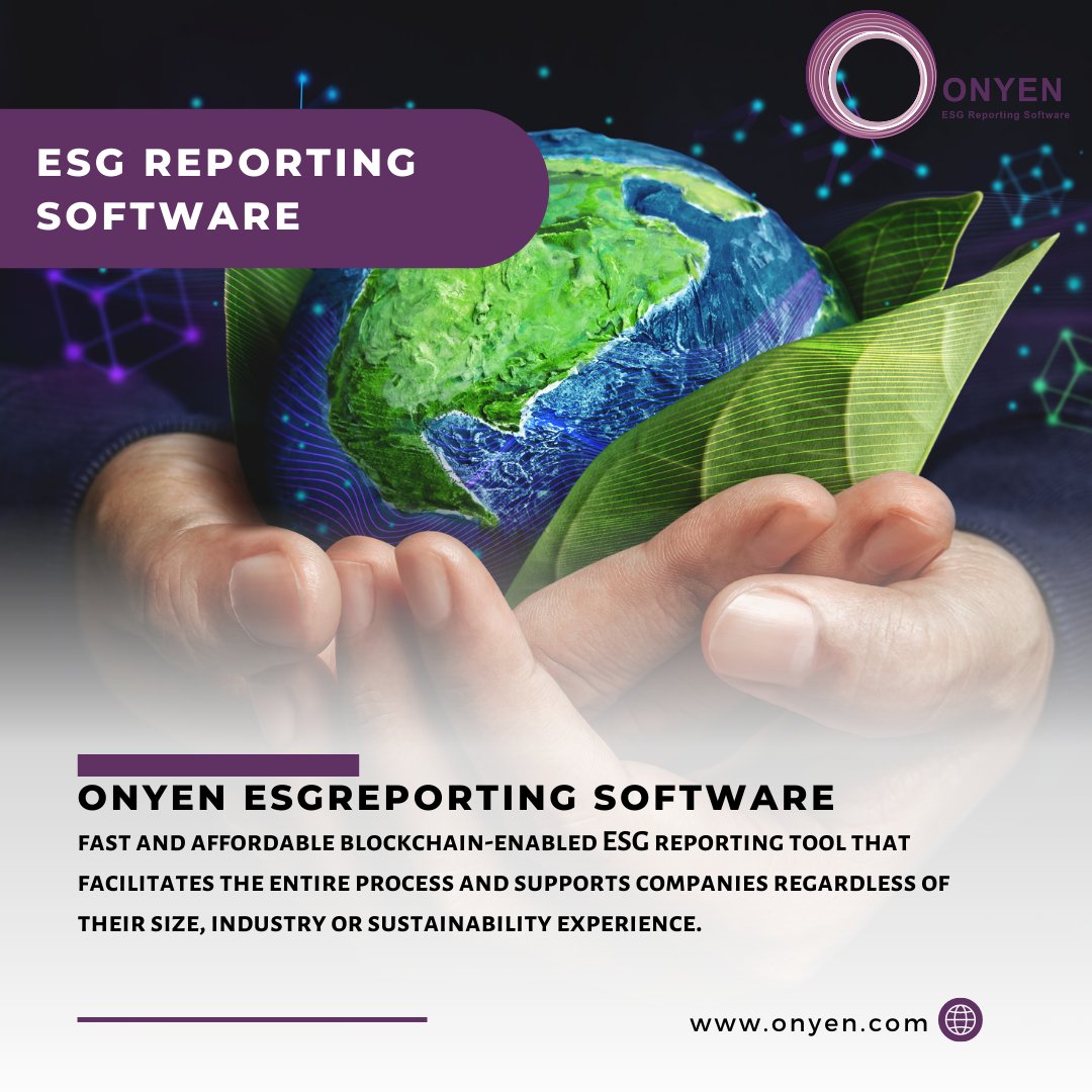 onyencorp's tweet photo. Fast and affordable blockchain-enabled ESG reporting tool that facilitates the entire process and supports companies regardless of their size, industry or sustainability experience.
👉👉 https://t.co/iV5oC9gaXF
#ESG #environmental #esgreportingsoftware https://t.co/0KiONGljSW